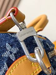 LOUIS VUITTON | Speedy 18 Bandouliere In Denim Blue - 2