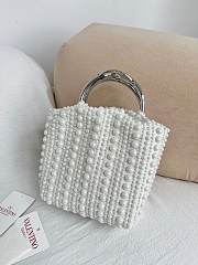 VALENTINO | Pearl top-handle clutch bag  - 2
