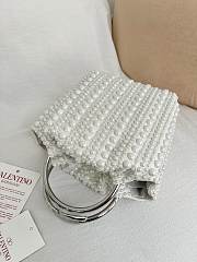 VALENTINO | Pearl top-handle clutch bag  - 6