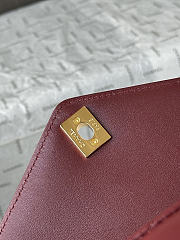 CHANEL | Clutch Bag In Burgundy Color - 3