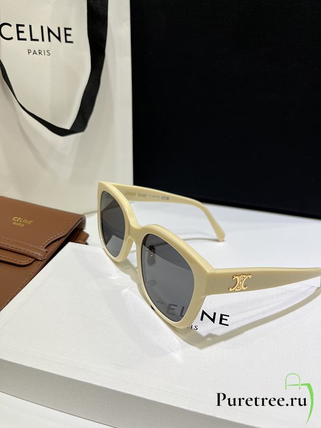 CELINE | Triomphe CL40222F Vanilla Cream - 1
