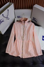 BURBERRY | Short Nylon Blackpool Parka Pink - 1