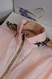 BURBERRY | Short Nylon Blackpool Parka Pink - 3