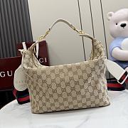GUCCI | Brera small crossbody bag sand and brown GG canvas - 1