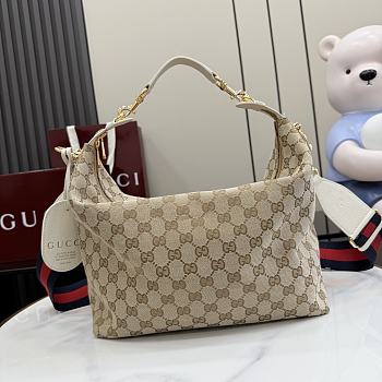 GUCCI | Brera small crossbody bag sand and brown GG canvas