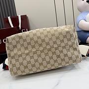 GUCCI | Brera small crossbody bag sand and brown GG canvas - 4
