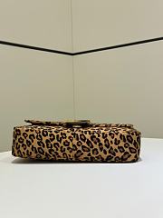 FENDI | Baguette Printed cavallino calfskin bag brown size 27 cm - 2