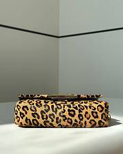 FENDI | Baguette Printed cavallino calfskin bag brown size 19cm - 6