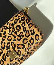 FENDI | Baguette Printed cavallino calfskin bag brown size 19cm - 2