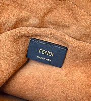 FENDI | Mamma Baguette Medium Brown shearling bag - 2