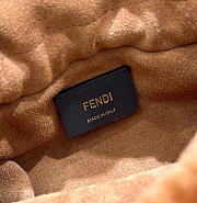 FENDI | Mamma Baguette Mini Brown shearling bag - 4