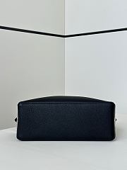 FENDI | Lui Medium Black leather bag - 6