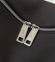 FENDI | Lui Medium Dark Brown leather bag - 6