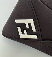 FENDI | Lui Medium Dark Brown leather bag - 5