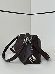 FENDI | Lui Medium Dark Brown leather bag - 4