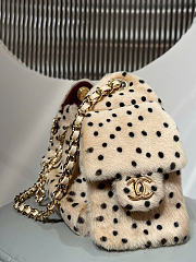 CHANEL | 25 Métiers d'Art 2026 Mini Bag Light Beige & Black - 4