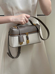 LORO PIANA | Extra Bag L23 Lunch Box Bag Taupe Grey - 1