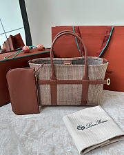 LORO PIANA | Ghiera Shopper Small Oak Color - 1