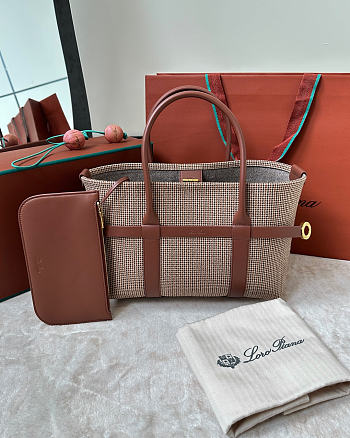 LORO PIANA | Ghiera Shopper Small Oak Color