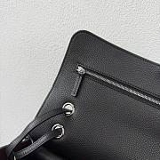 CHANEL | 32 Spring-Summer 2026 Silver Hardware Maxi Flap Bag In Black - 6