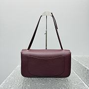 CHANEL | 32 Spring-Summer 2026 Gold Hardware Maxi Flap Bag In Burgundy - 2