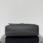 CHANEL | 38 Spring-Summer 2026 Gold Hardware Maxi Flap Bag In Black - 5