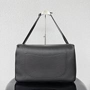 CHANEL | 38 Spring-Summer 2026 Gold Hardware Maxi Flap Bag In Black - 6