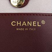 CHANEL | Spring Summer 2026 Small Shopping Bag Burgundy  - 2