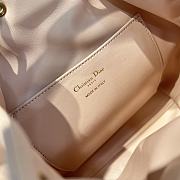DIOR | Small Caro Bucket Bag In Macrocannage Lambskin Pink - 4