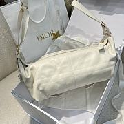 DIOR | Medium D-Journey Bag In White - 3
