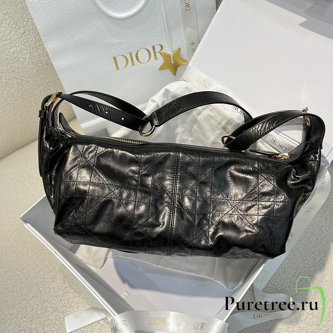 DIOR | Medium D-Journey Bag In Black - 1