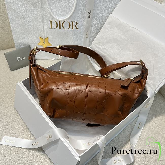 DIOR | Small D-Journey Bag In Brown - 1