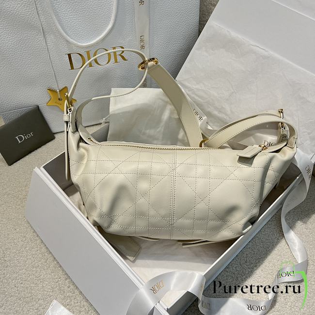 DIOR | Small D-Journey Bag In White - 1