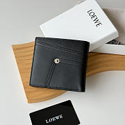 LOEWE | Panta logo-debossed Wallet In Black - 3