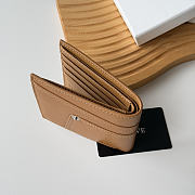 LOEWE | Panta logo-debossed Wallet In Brown - 5