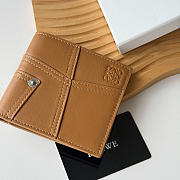 LOEWE | Panta logo-debossed Wallet In Brown - 3