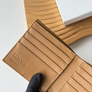 LOEWE | Panta logo-debossed Wallet In Brown - 2