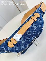 LOUIS VUITTON | Rush Bumbag Monogram Flowers Denim Blue - 6