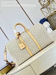 LOUIS VUITTON | Keepall Bandoulière 45 Beige Pepper - 1