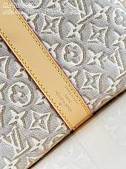 LOUIS VUITTON | Keepall Bandoulière 45 Beige Pepper - 5