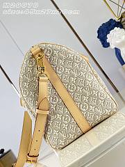 LOUIS VUITTON | Keepall Bandoulière 45 Beige Pepper - 3