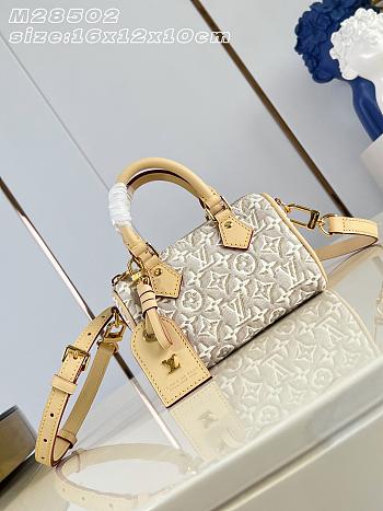 LOUIS VUITTON | Nano Speedy Monogram Emblème