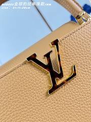 LOUIS VUITTON | Sunbeam Capucines MM Bag In Brown - 3