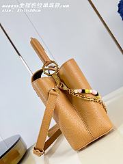 LOUIS VUITTON | Sunbeam Capucines MM Bag In Brown - 4