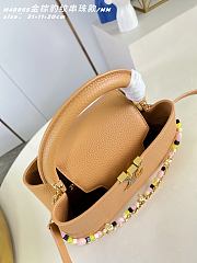 LOUIS VUITTON | Sunbeam Capucines MM Bag In Brown - 2
