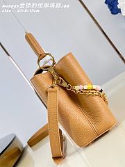 LOUIS VUITTON | Sunbeam Capucines BB Bag In Brown - 5