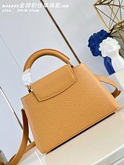 LOUIS VUITTON | Sunbeam Capucines BB Bag In Brown - 6
