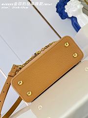 LOUIS VUITTON | Sunbeam Capucines Mini Bag In Brown - 4