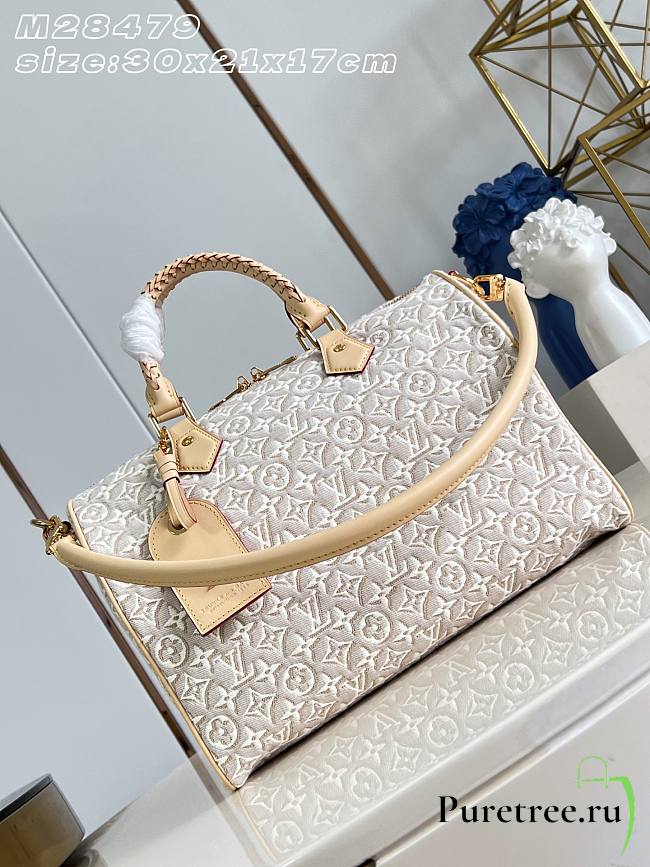 LOUIS VUITTON | Speedy Soft 30 Monogram Emblème Peuplier M28479 - 1