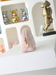 LOUIS VUITTON | Pochette Cosmétique PM Rose Ruban - 5
